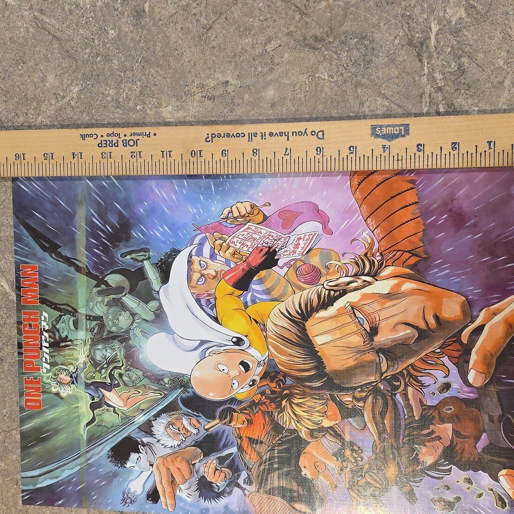 One Punch Man Anime Poster - Multicolor - Picture 3 of 4